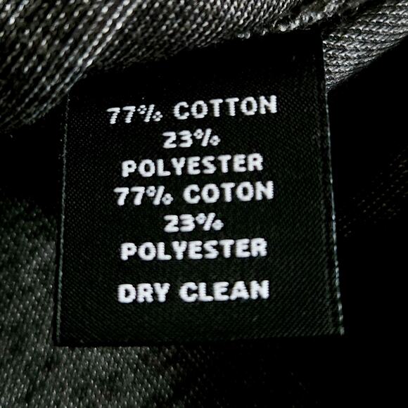 RAFFI men's button up cotton blend knit casual shacket gray jacket Sz Small NEW - Picture 6 of 8